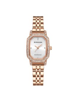 Giordano - Elegant Analog Watch for Women - White (M)