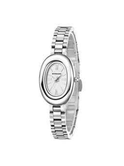 Giordano - Oval Shape Dial Watch for Women - White (M)