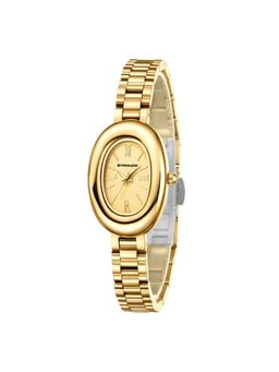 Giordano - Oval Shape Dial Watch for Women - Gold (M)