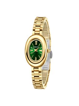 Giordano - Oval Shape Dial Watch for Women - Green (M)