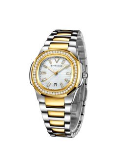 Giordano - Luxury Watch for Women with crystal indices - White (M)
