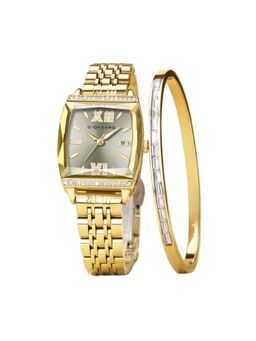 Giordano - Women Analog Watch with Bracelet Set - Grey (M)