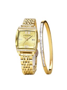 Giordano - Women Analog Watch with Bracelet Set - Gold (M)