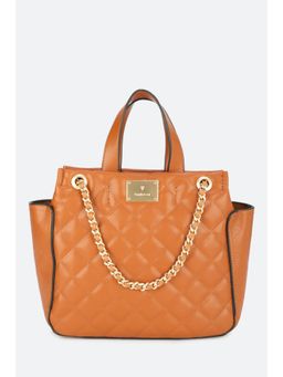 Van Heusen - Women Brown Textured Casual Handbag