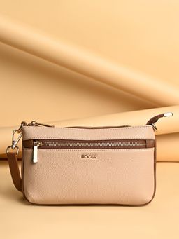 ROCIA - By Regal Cream Mini Casual Sling Bag