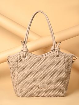 ROCIA - By Regal Khaki Casual Textured Day Handbag