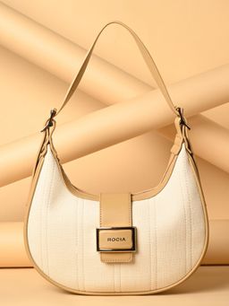 ROCIA - By Regal Beige Smart Casual Handbag