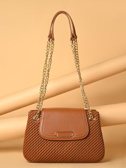 ROCIA - By Regal Brown Casual Crossbody Sling Bag