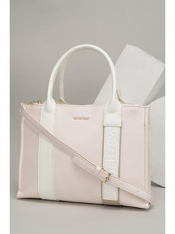 Van Heusen - Women Pink Patterned Casual Handbag with Detachable Strap