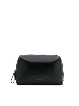 MIRAGGIO - Unisex Tiana Black Travel & Utility Pouch (L)