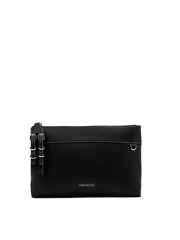 MIRAGGIO - Unisex Nina Black Travel & Utility Pouch (M)