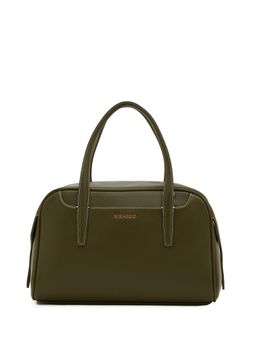 MIRAGGIO - Women Lisa Top Handle Green Satchel Bag (M)