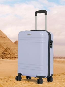 Teakwood - Unisex Solid Hard Sided Trolley Bag - Pink