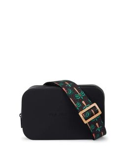 VIAJECITO - Women Tropical Classic Sling Bag - Black
