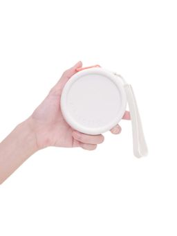 VIAJECITO - Women Smile - Cocopeat Pouch - Cream