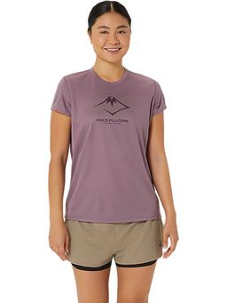 ASICS - Purple Solid Polyester Regular T-Shirt