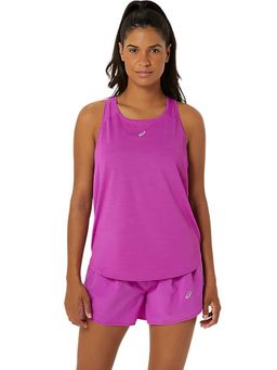 ASICS - Purple Solid Polyester Regular Tank Top