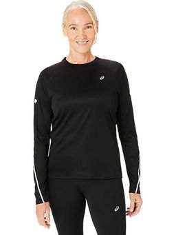 ASICS - Black Solid Polyester Regular T-Shirt