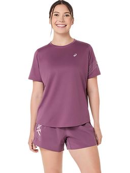 ASICS - Purple Solid Polyester Regular T-Shirt
