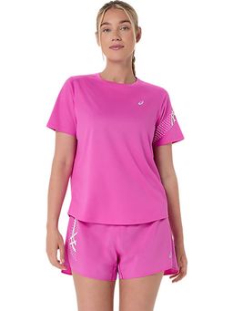 ASICS - Pink Solid Polyester Regular T-Shirt