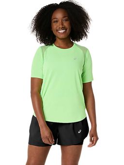ASICS - Green Solid Polyester Regular T-Shirt