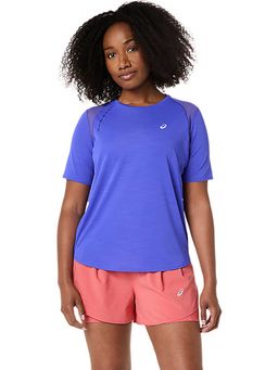 ASICS - Blue Solid Polyester Regular T-Shirt