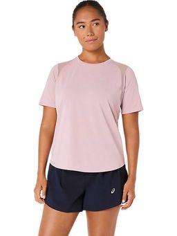 ASICS - Pink Solid Polyester Regular T-Shirt