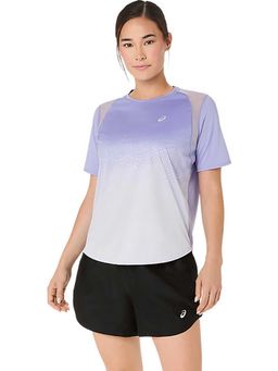 ASICS - Blue Ombre Polyester Regular T-Shirt