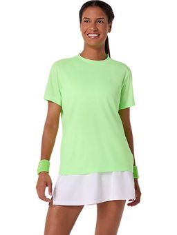 ASICS - Green Solid Polyester Regular T-Shirt