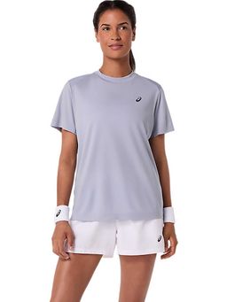 ASICS - Blue Solid Polyester Regular T-Shirt