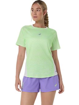 ASICS - Green Solid Polyester Regular T-Shirt