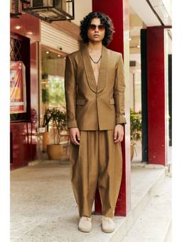 Bohame - Brown Onyx Blazer with Trouser