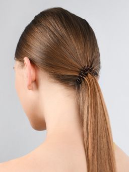 Accessorize London - Women Multi 5 Telephone Hair Ponys