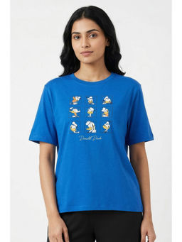 Zivame - Knit Cotton Loungewear T-Shirt - Daphne