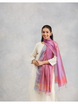 Fabindia - Silk Reversible Stripe Stole