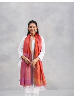 Fabindia - Multi-Color Silk Stole