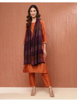 Fabindia - Wine Wool Stole