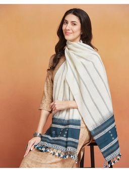 Fabindia - Blue Wool Stole