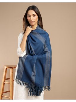 Fabindia - Blue Wool Stole