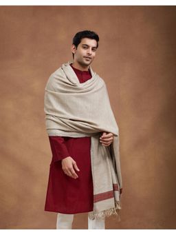 Fabindia - Natural Wool Men Shawl