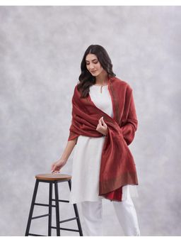 Fabindia - Red Wool Stole