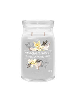 Yankee Candle - Smoked Vanilla & Cashmere Scented Jar Candle