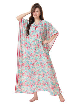 PIU - Women's Rayon Soft Kaftan - Multi-Color