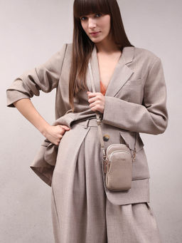 VERO MODA - Women Beige Small Sling Bag