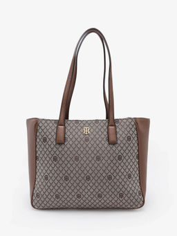 Tommy Hilfiger - Women Brown Polyester Tote Bag