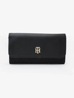 Tommy Hilfiger - Women Black Polyester Bi-Fold Wallet