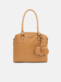 Caprese - Women Mustard Shoulder Bag with Detachable Strap and Sunglass Case (M)