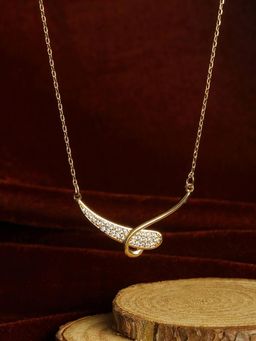 PRITA - Twisted Princess Rose Gold Necklace