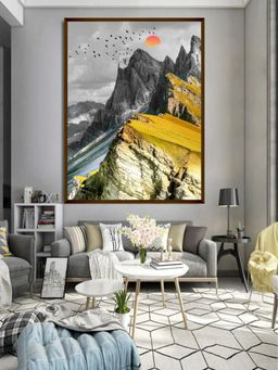 The Art House - Grey Abstract Painting Wall Art