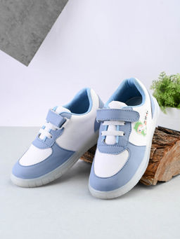 steprite - Solid Colour Block Sneakers - Blue